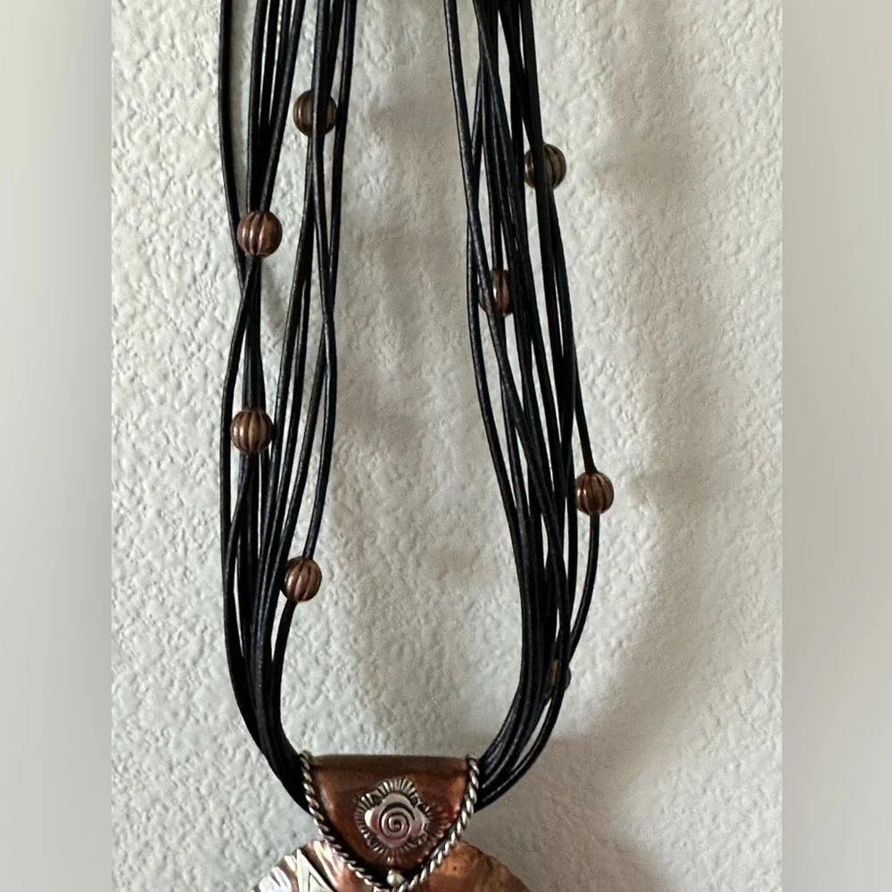 Earrings and Nicklace Jewelry Set -“Princess Warrior “ /Boho, Western, Native .